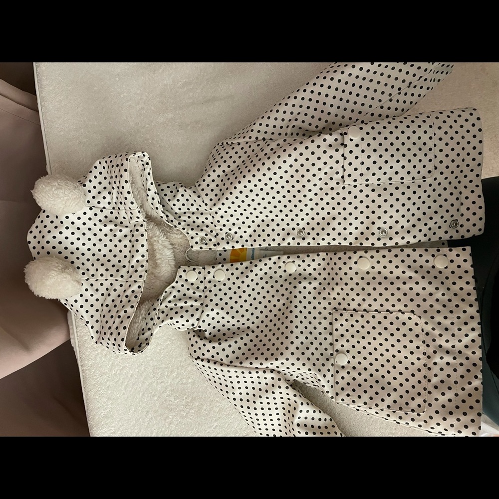 Fleece lined raincoat